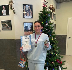 Буланенкова Полина заняла II место в турнире РТТ «Новогоднее первенство Тульской области»! 